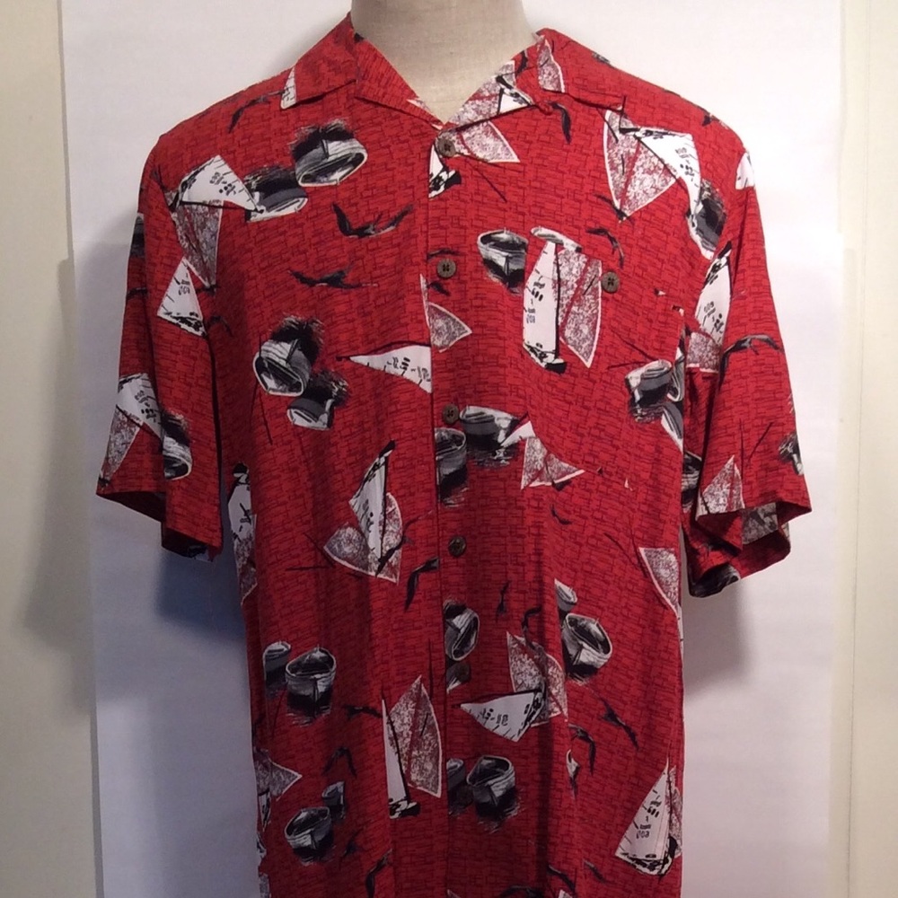 BOCA Classics Men’s Hawaiian Shirt size Large